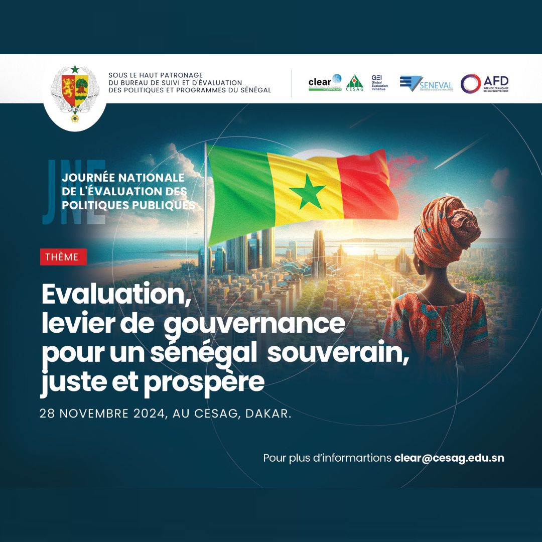 Première Journée Nationale de l'Evaluation(JNE) des politiques publiques au Sénégal...